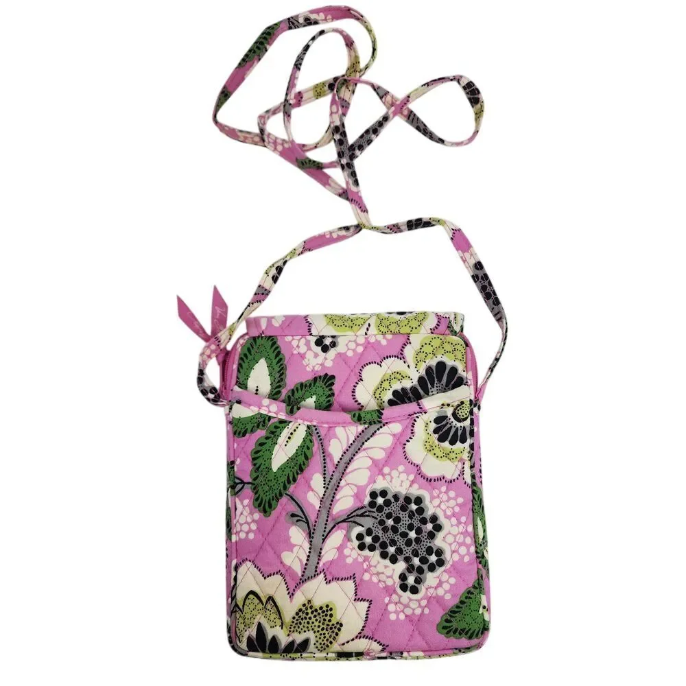 Vera Bradley Purse Priscilla Shoulder Floral Small‎ Pink